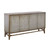 Dreamscape - Four Door Credenza - Gold / Silverleaf