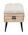 Monroe - Accent Storage Bench - Natural / Beige