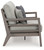 Hillside Barn - Gray / Brown - Loveseat W/Cushion