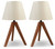 Laifland - Wood Table Lamp (Set of 2)