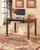 Hamlyn - Medium Brown - Home Office Small Leg Desk