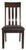 Haddigan - Dark Brown - Dining Uph Side Chair (Set of 2)