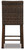 Paradise - Medium Brown - Barstool (Set of 2)