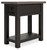 Tyler - Black / Gray - Chair Side End Table