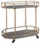 Daymont - Gold Finish - Bar Cart