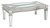 Tessani - Silver - Rectangular Cocktail Table