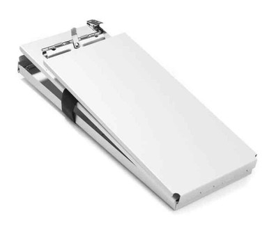 Posse Box TTS-43 Silver Lightweight Compact Anodized Aluminum Ticket Tender