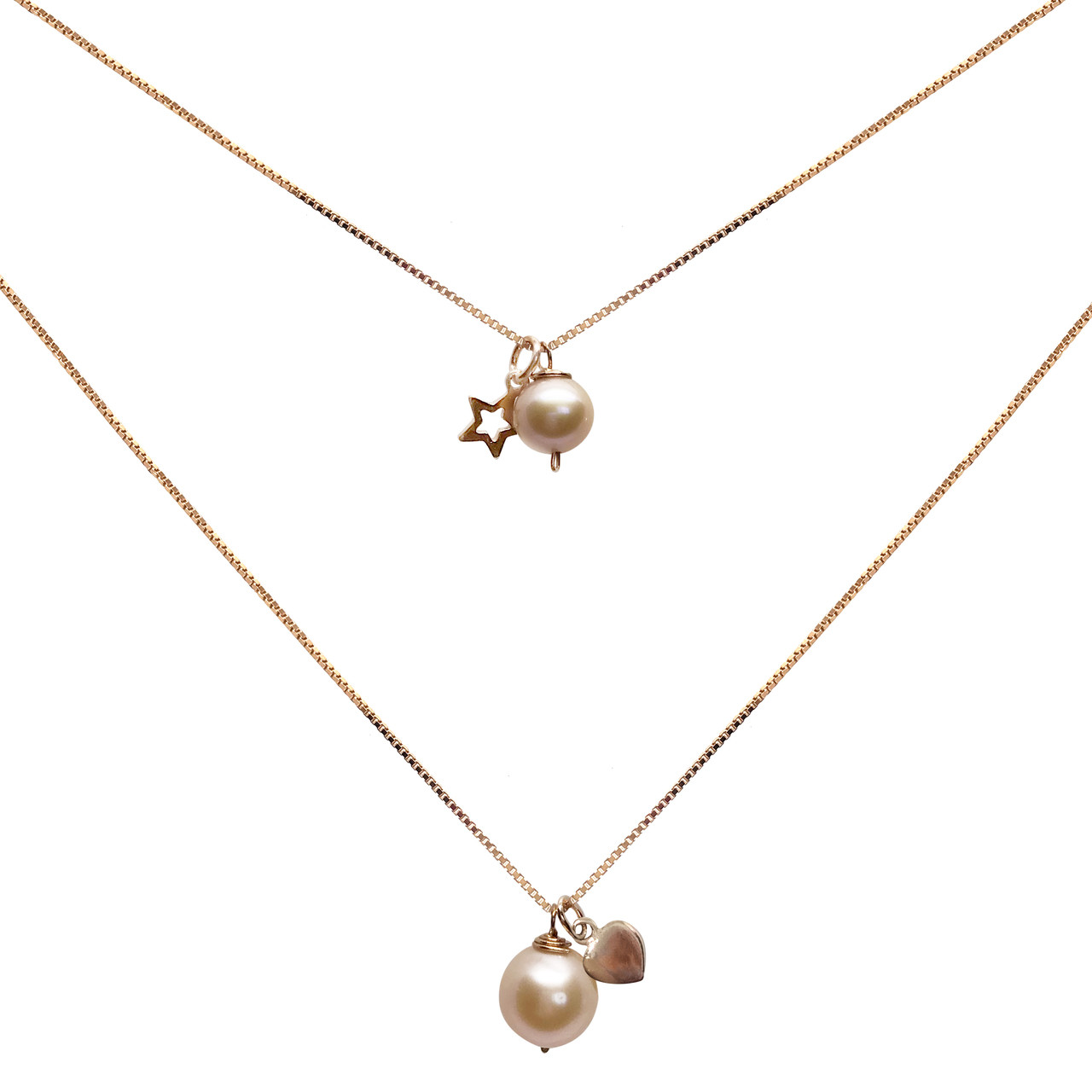mother daughter pearl necklace