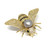 Bumble Bee and Pink Pearl Brooch