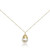 White Baroque Pearl Gold Filled Wire Wrapped Pendant