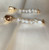 Keshi Pearl Long Drop Earrings