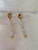 Keshi Pearl Long Drop Earrings