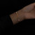 Finley Dainty Pearl Gold Chain Bracelet 