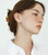 Laila White Pearl Stud Gold Chain Earrings