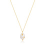 Astra Large Pearl Pendant Chain Necklace
