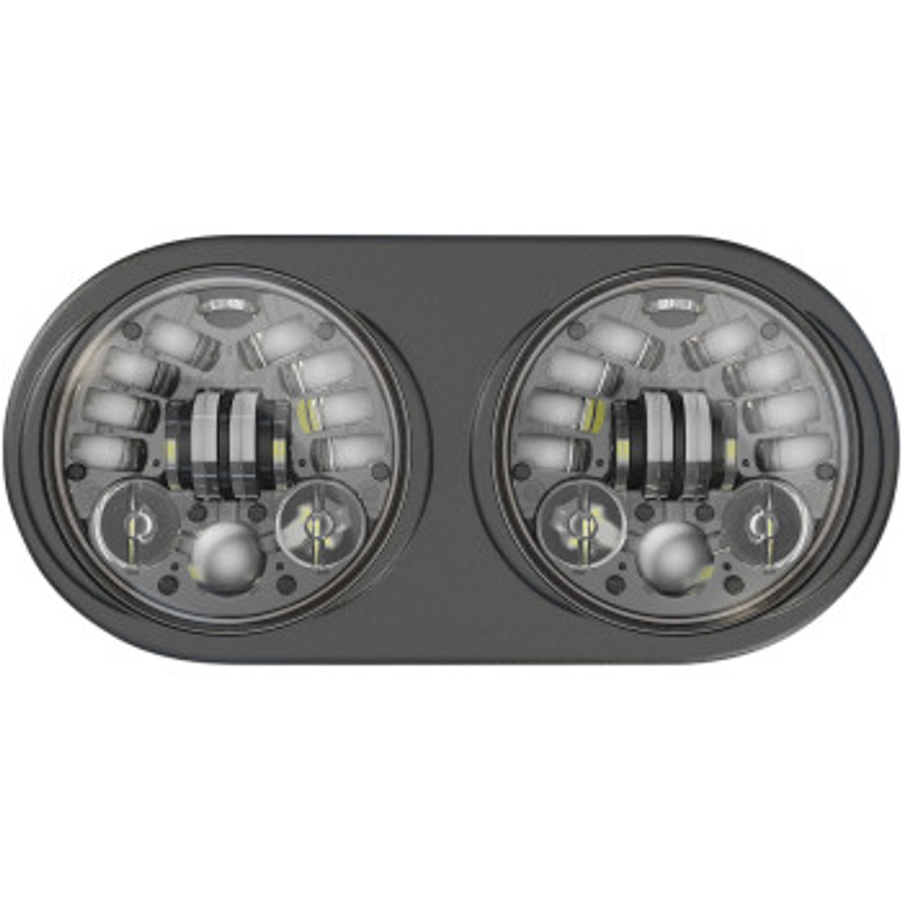 Custom Dynamics Probeam LED Adaptive Headlamps Black for 99-13 Roadglide