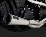 VANCE & HINES -  M8 Softail Stainless 2-into-1 Upsweep Exhaust