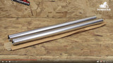 CUSTOM CYCLE ENGINEERING - 39mm Hard Chrome Fork Tubes