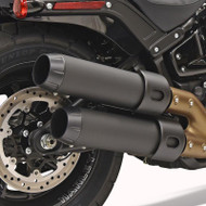 BASSANI XHAUST - 4" Performance Slip-ons for 2018 Fat Bob
