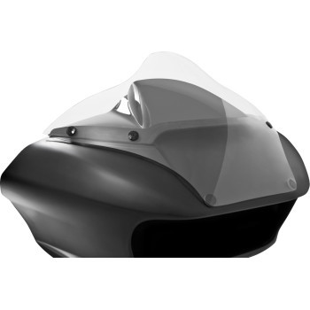 Memphis Shades Windshield - BRL Race Bubble - Clear - FLTRX