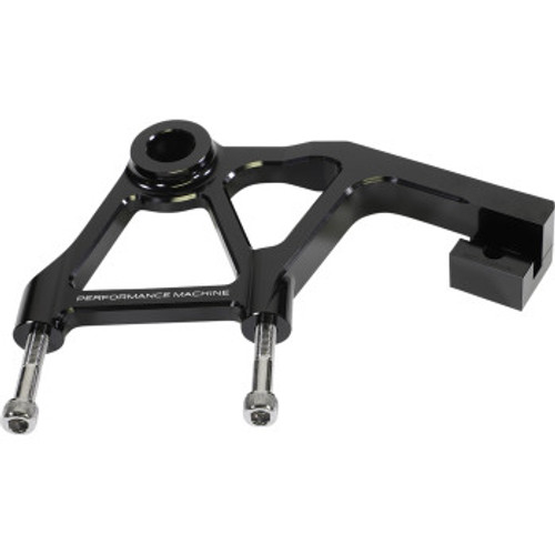 Performance Machine Radial Rear Caliper Bracket Black