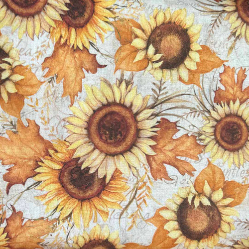 Fall Sunflowers Microwave Heating Pad