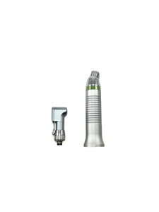 MTI Dental 4:1 Reduction Standard Contra Angle Kit (GRP-CA4102). 4:1 Reduction Contra Angle Sheath LX101 and Classic Latch Head LX102 (Swing Lever)