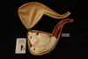 Dragon Block Meerschaum Pipe by I. Baglan with custom case 13080