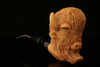 Buffalo Block Meerschaum Pipe by Kenan with custom case 13086