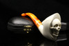 Grim Reaper Meerschaum Pipe with case W1100