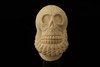 Skull with Beard Meerschaum Pipe by I. Baglan with custom case 13065