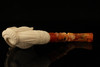 Cobra Block Meerschaum Pipe by I. Baglan with custom case 13238