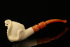 Cobra Block Meerschaum Pipe with custom CASE 13260