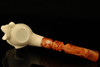 Cobra Block Meerschaum Pipe with custom CASE 13260