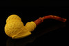 Special Design Meerschaum Pipe by KUDRET with tamper and case 13385