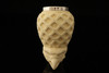 srv Premium - Deep Lattice Eagle - Block Meerschaum Pipe  with case 13605