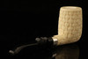 srv Premium - Basket Block Meerschaum Pipe  with custom case 13637