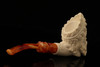 Zeus Block Meerschaum Pipe with custom case 13659