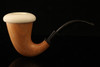 Calabash Meerschaum Pipe XL - Mahogany Wood comes with custom pocket case 13669