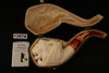 Lion in Claw Meerschaum Pipe by I. Baglan with custom case 13674