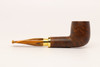 Chacom - Skipper Brown # 703 Briar Smoking Pipe with pouch B1622