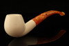 Apple Block Meerschaum Pipe with custom case 13770