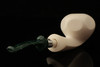 srv Premium - Freehand - Block Meerschaum Pipe with custom case 13785