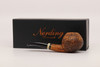 Nording - Handmade #12 Free Hand Briar Smoking Pipe with leather pouch B1689