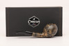 Chacom Anton by Tom Eltang - Grey Mat Briar Smoking Pipe with pouch B1695