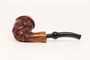 Nording - Point Clear Free Hand Briar Smoking Pipe with pouch B1722