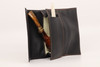4th Generation Leather Rollup Kenzo Black Pipe Pouch