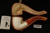 Lattice Dublin Block Meerschaum Pipe with custom case 13956