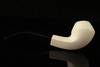 srv Premium - Bent Bulldog - Block Meerschaum Pipe with custom case 14023