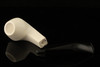 srv Premium - Bent Bulldog - Block Meerschaum Pipe with custom case 14023